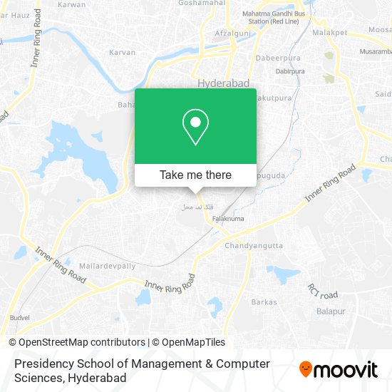 Presidency School of Management & Computer Sciences map