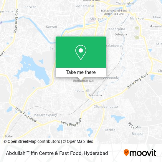 Abdullah Tiffin Centre & Fast Food map