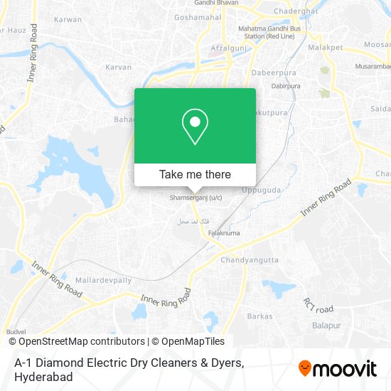 A-1 Diamond Electric Dry Cleaners & Dyers map