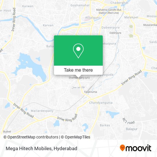 Mega Hitech Mobiles map