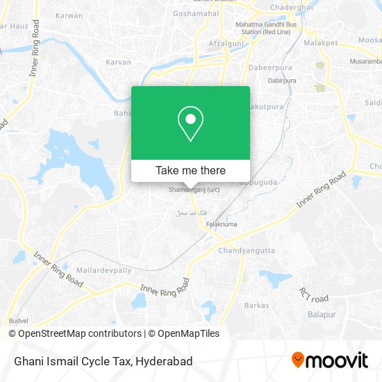 Ghani Ismail Cycle Tax map