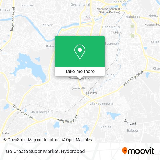 Go Create Super Market map