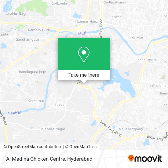 Al Madina Chicken Centre map