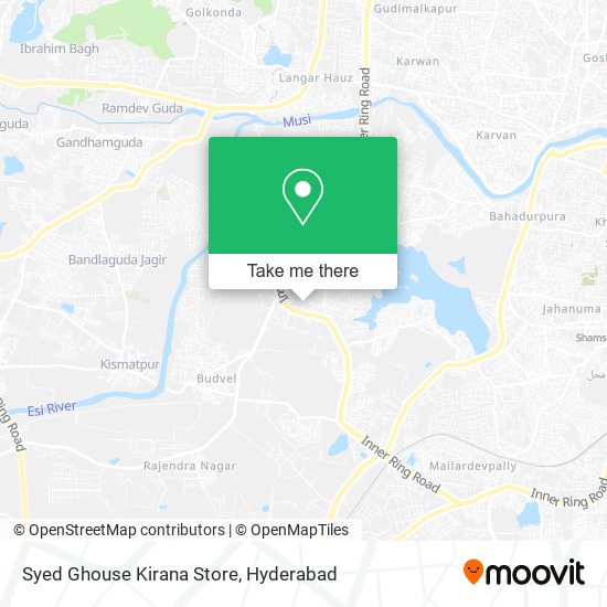 Syed Ghouse Kirana Store map