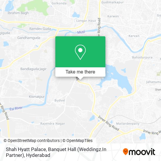 Shah Hyatt Palace, Banquet Hall (Weddingz.In Partner) map