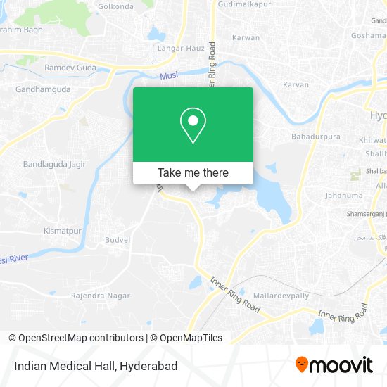 Indian Medical Hall map