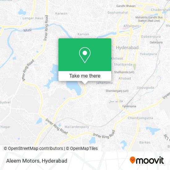 Aleem Motors map