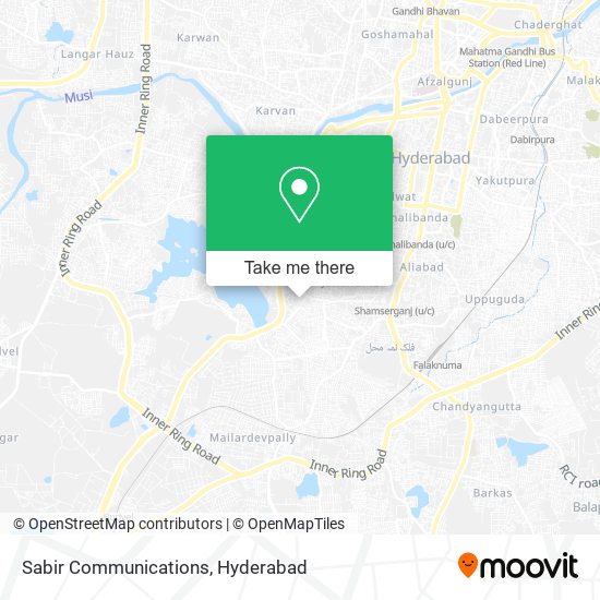 Sabir Communications map