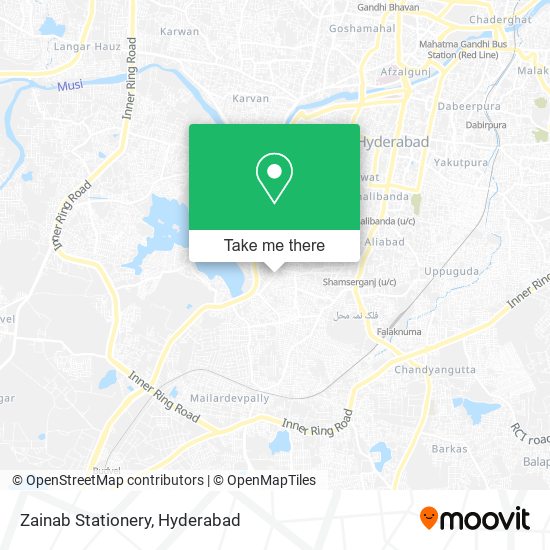 Zainab Stationery map