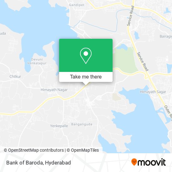 Bank of Baroda map