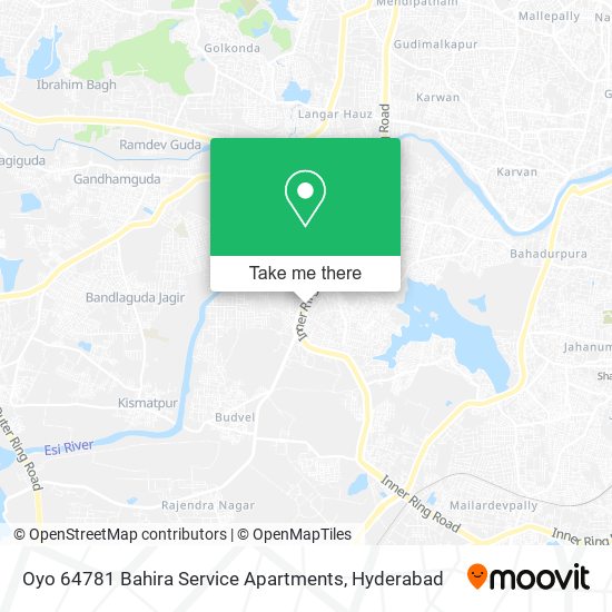 Oyo 64781 Bahira Service Apartments map
