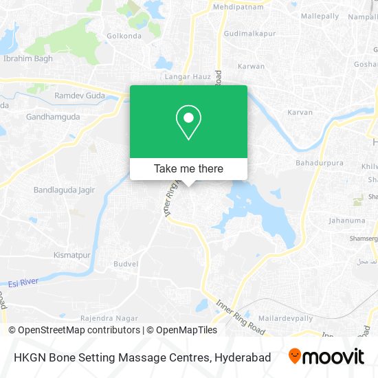 HKGN Bone Setting Massage Centres map