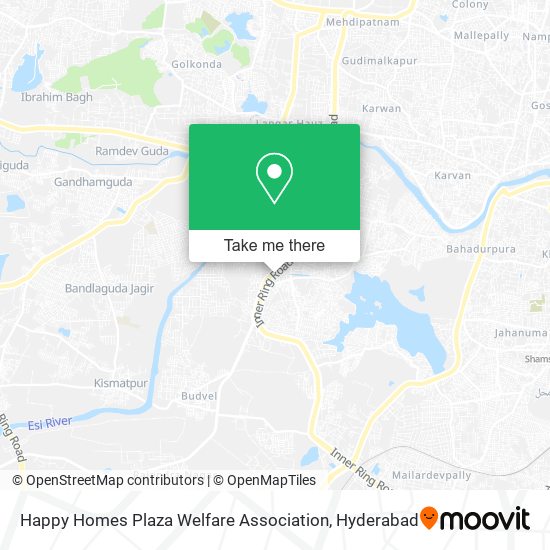 Happy Homes Plaza Welfare Association map