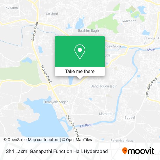 Shri Laxmi Ganapathi Function Hall map