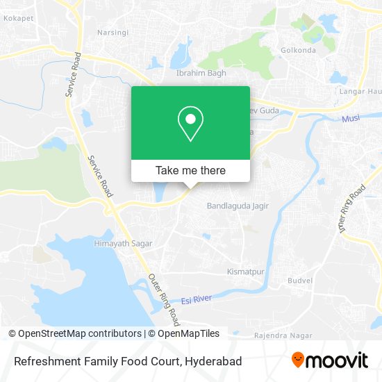 Refreshment Family Food Court map