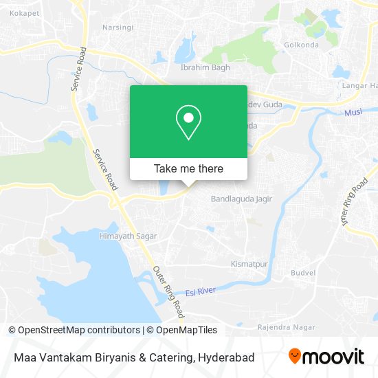 Maa Vantakam Biryanis & Catering map