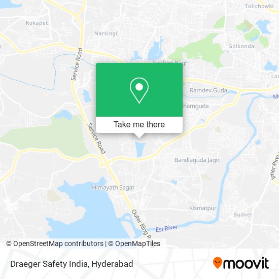 Draeger Safety India map