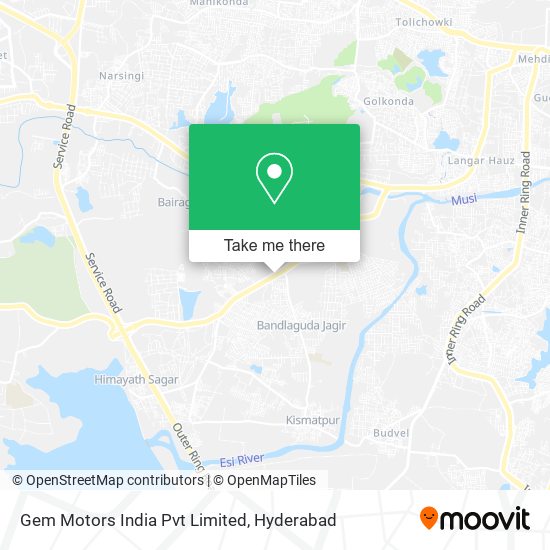 Gem Motors India Pvt Limited map