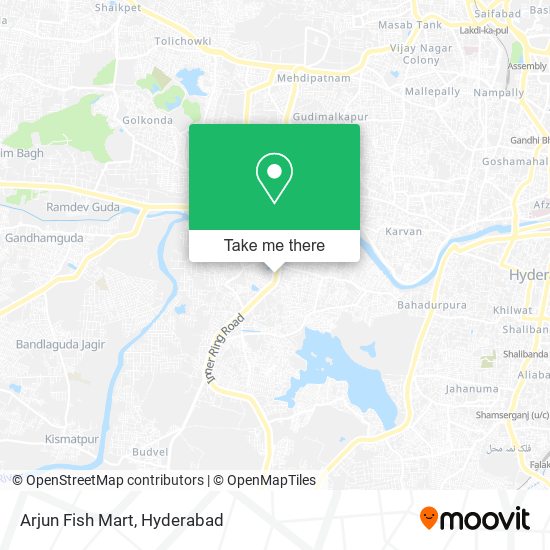 Arjun Fish Mart map