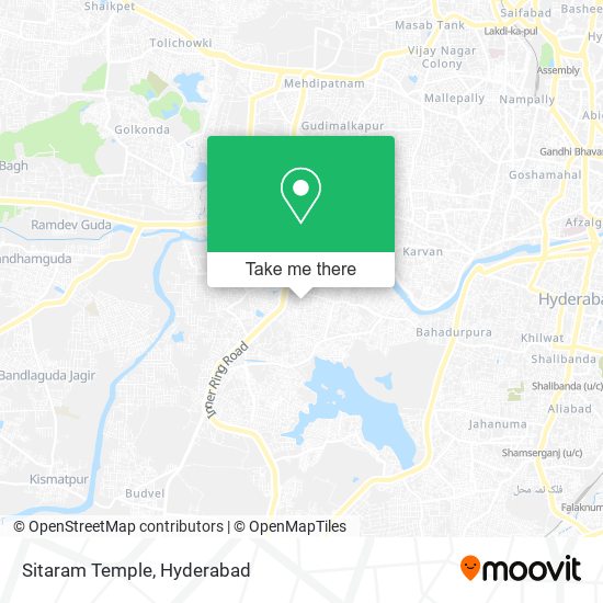 Sitaram Temple map