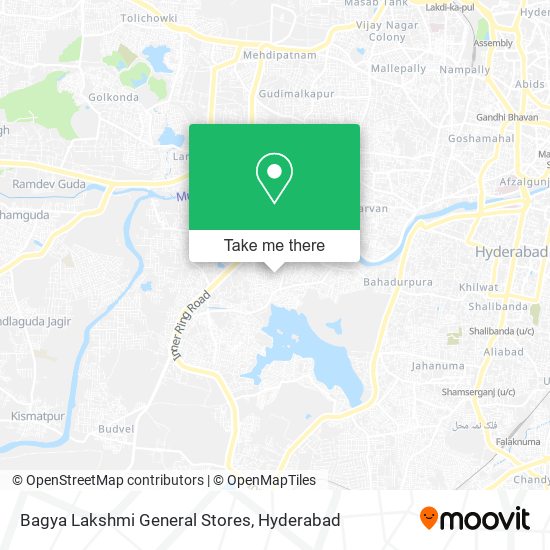 Bagya Lakshmi General Stores map