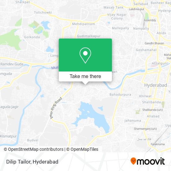 Dilip Tailor map