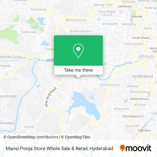 Mansi Pooja Store Whole Sale & Retail map