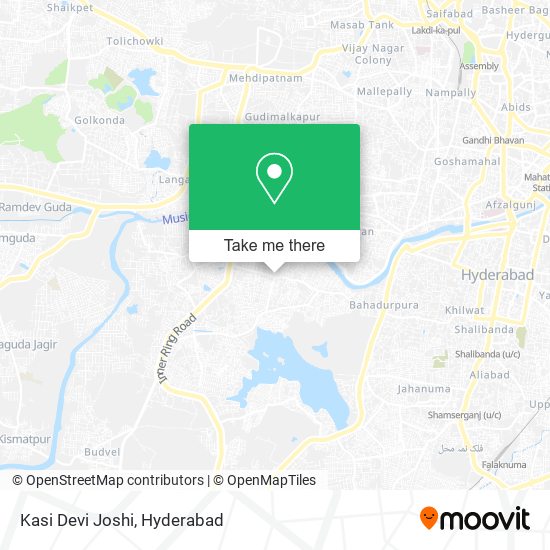 Kasi Devi Joshi map