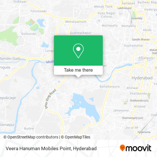 Veera Hanuman Mobiles Point map