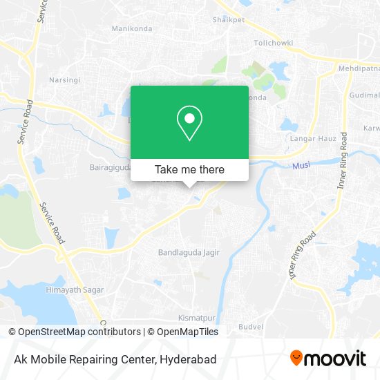 Ak Mobile Repairing Center map
