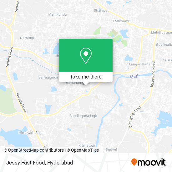 Jessy Fast Food map