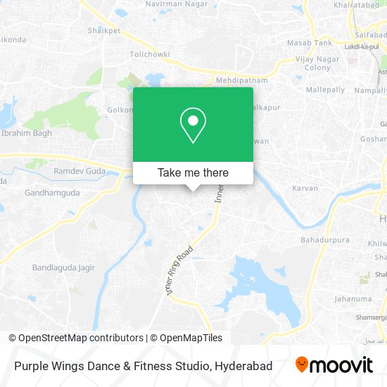 Purple Wings Dance & Fitness Studio map