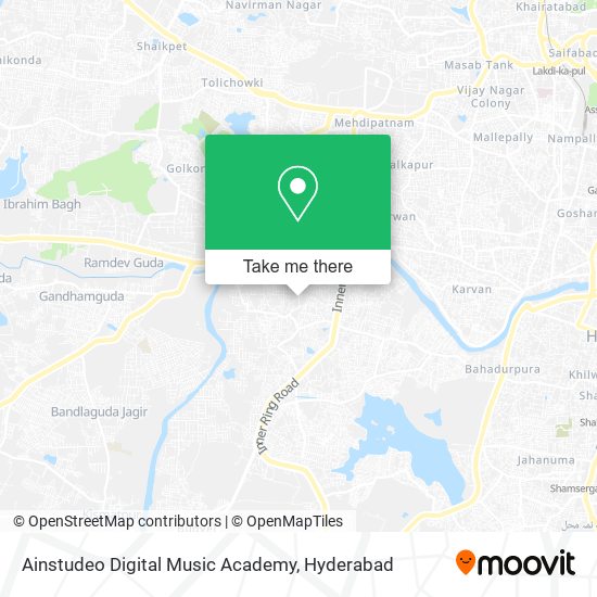 Ainstudeo Digital Music Academy map