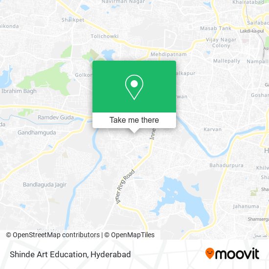 Shinde Art Education map