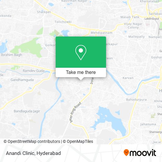 Anandi Clinic map