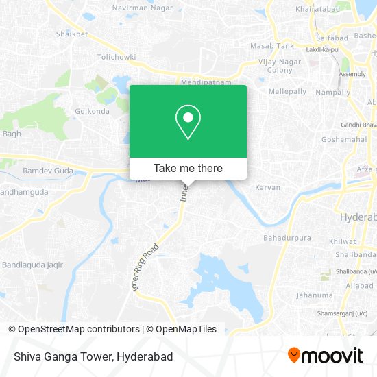 Shiva Ganga Tower map