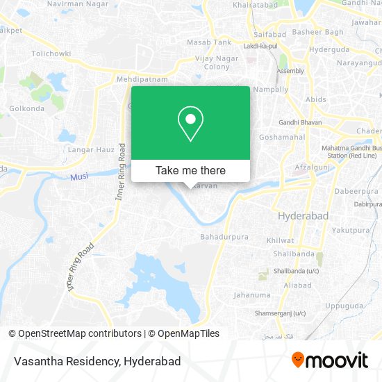 Vasantha Residency map