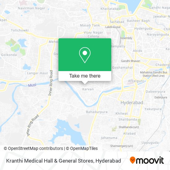 Kranthi Medical Hall & General Stores map