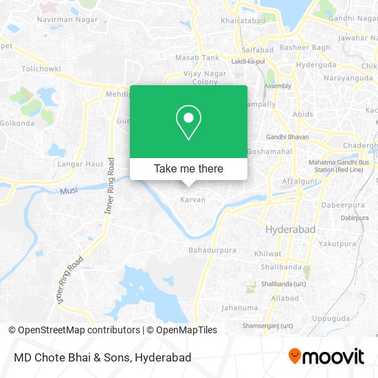 MD Chote Bhai & Sons map