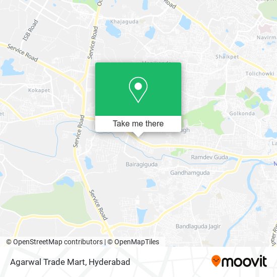 Agarwal Trade Mart map