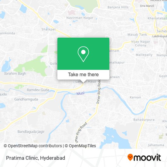 Pratima Clinic map