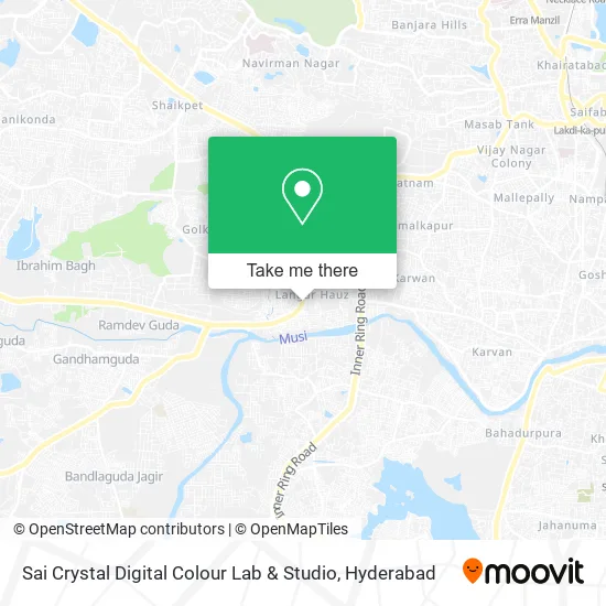 Sai Crystal Digital Colour Lab & Studio map