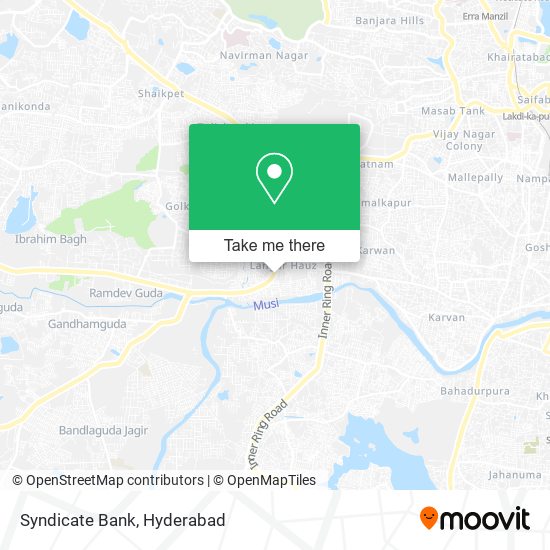 Syndicate Bank map