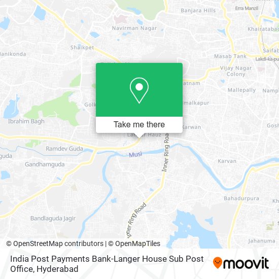 India Post Payments Bank-Langer House Sub Post Office map