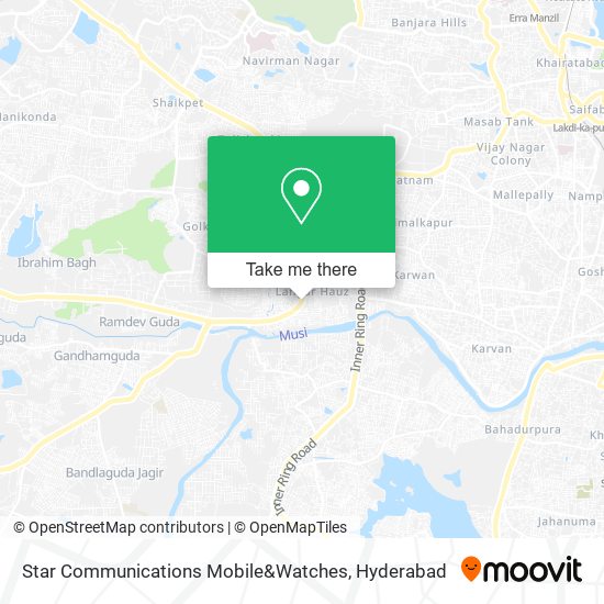 Star Communications Mobile&Watches map