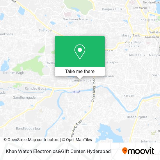 Khan Watch Electronics&Gift Center map