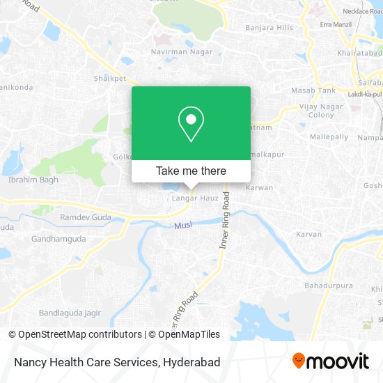 Nancy Health Care Services map