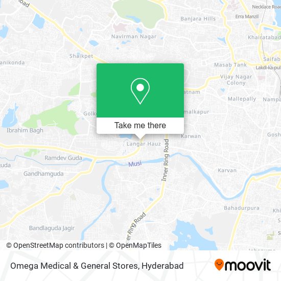 Omega Medical & General Stores map