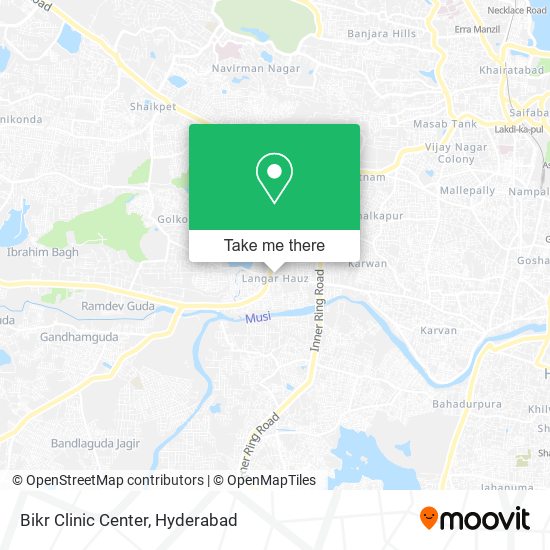 Bikr Clinic Center map