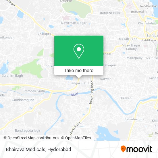 Bhairava Medicals map